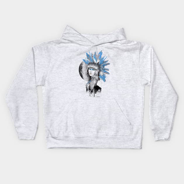 Shaman Kids Hoodie by suyumbike